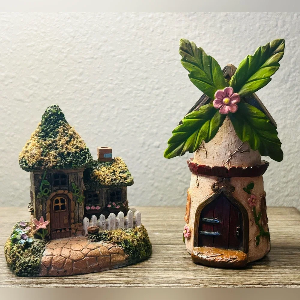 Fairy Garden House- Fairy Garden Accessories- Fairy Windmill Excellent Condition - Picture 7 of 7